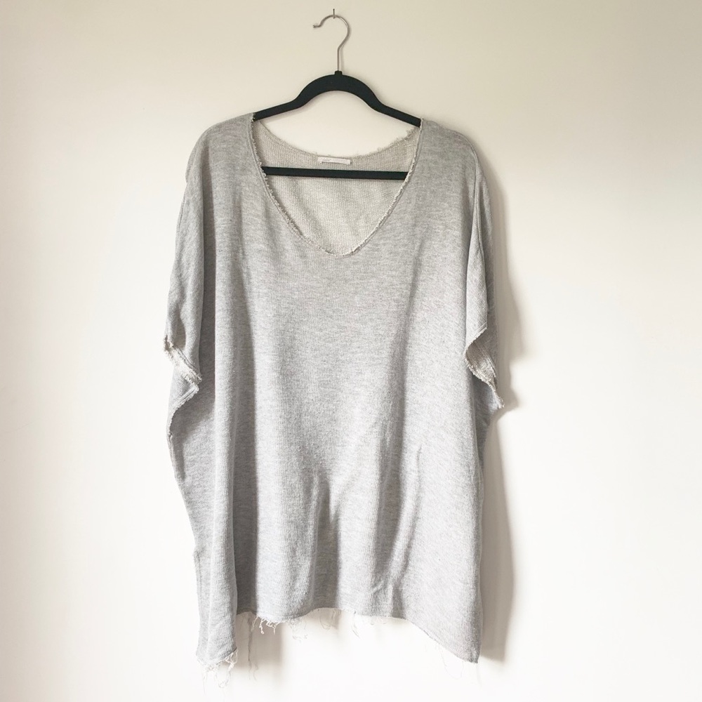 Zara V-neck Knit Top